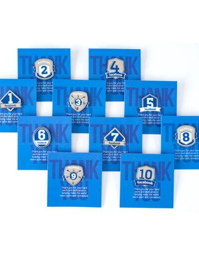 Facebook Recognition pins
