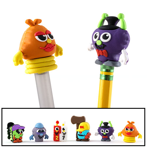 Germ Pencil Toppers