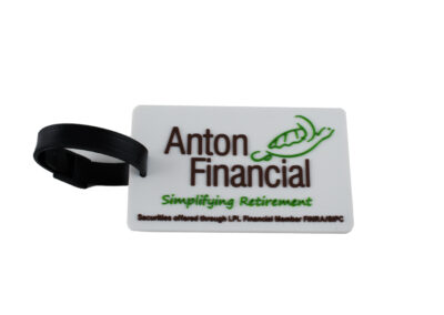 Anton Financial Luggage Tag