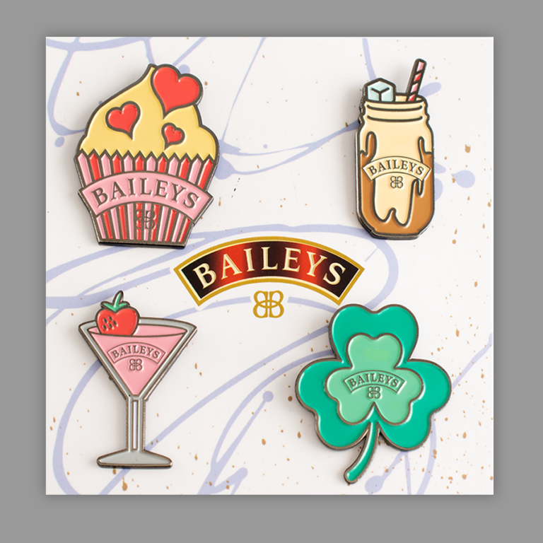 Baileys Pin Set
