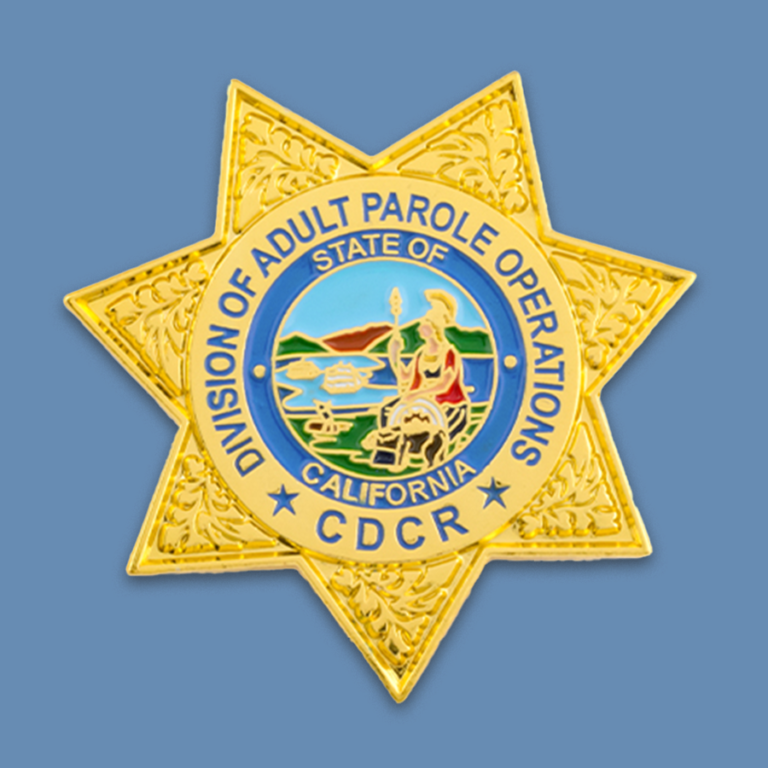 CDCR Badge Pin